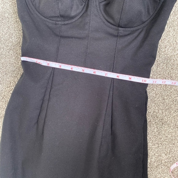 Elegant Black Marciano Dress - Picture 7 of 10